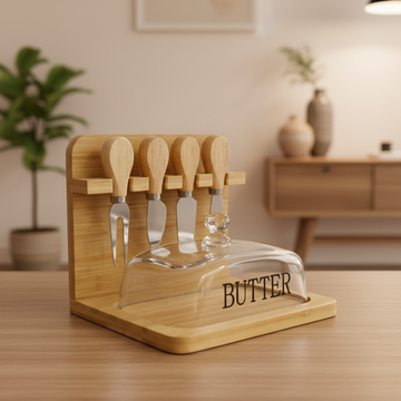 Elite Bamboo Serving Set