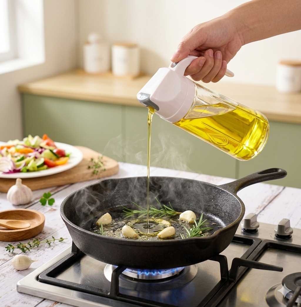 Portable Oil Bottle