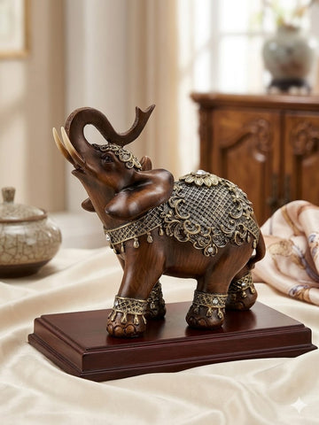 Royal Decorative Elephant Statue Showpiece