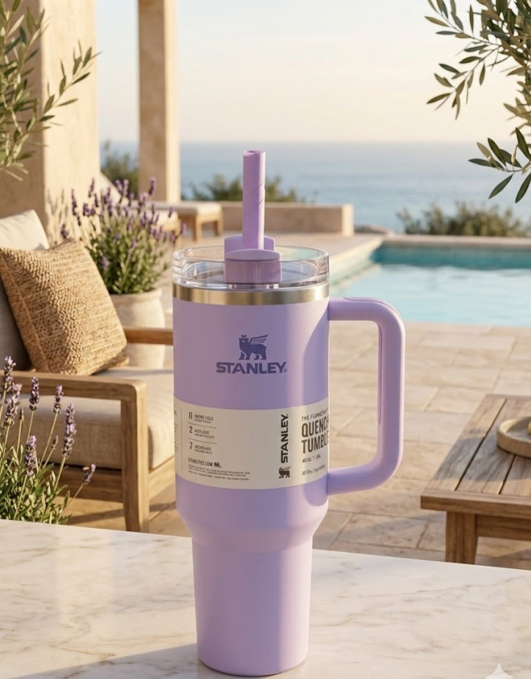 Stanley 40oz Travel Mug in Lilac Glow