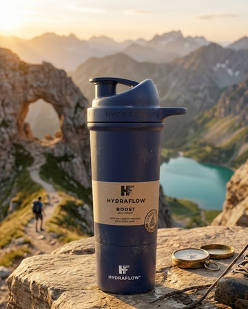 Hydraflow Boost 32oz Insulated Sports Bottle Blue Color