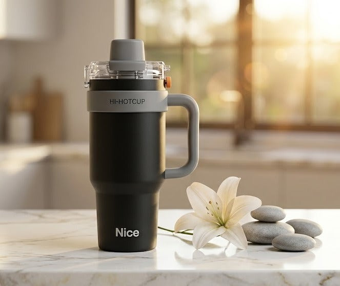 Nice Hi-Hotcup 40oz Insulated Tumbler – Stealth Charcoal