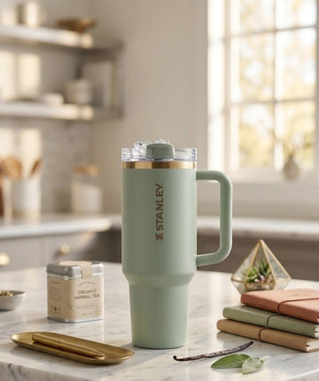 Iconic Stanley Insulated Tumbler – Sage Edition