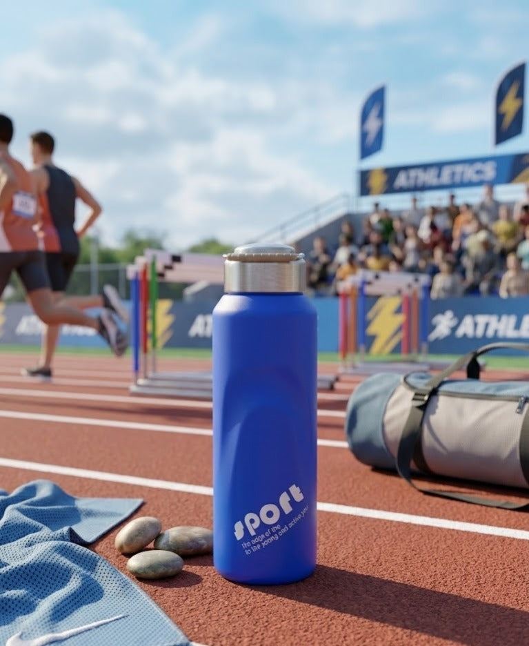 Sport Insulated Stainless Steel Water Bottle – Royal Blue