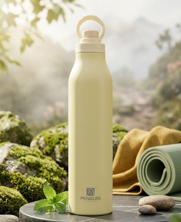 Penguin Insulated Bottle – Pale Yellow