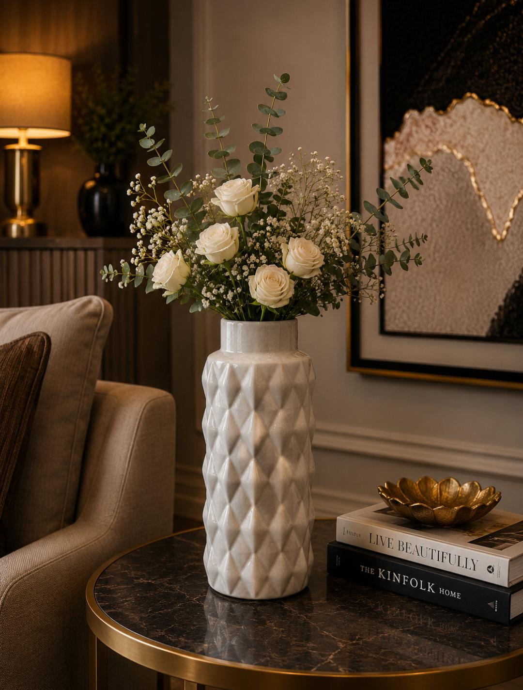 The Diamond Vertical Vase