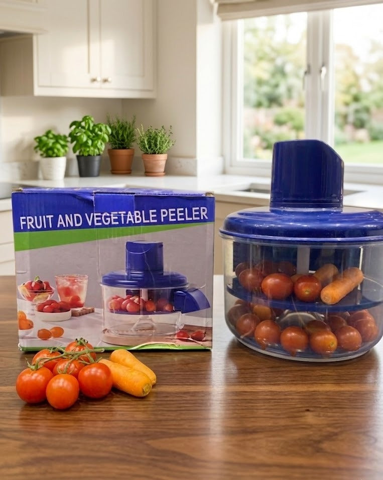 Push Chopper Fruit and Vegetable Peeler