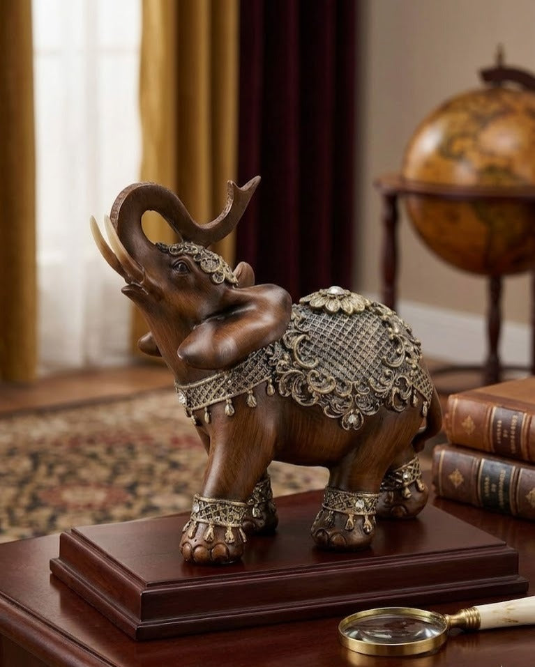 Royal Decorative Elephant Statue Showpiece