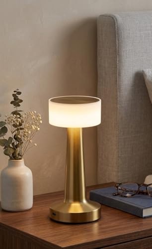LuxeGlow Gold Touch Lamp