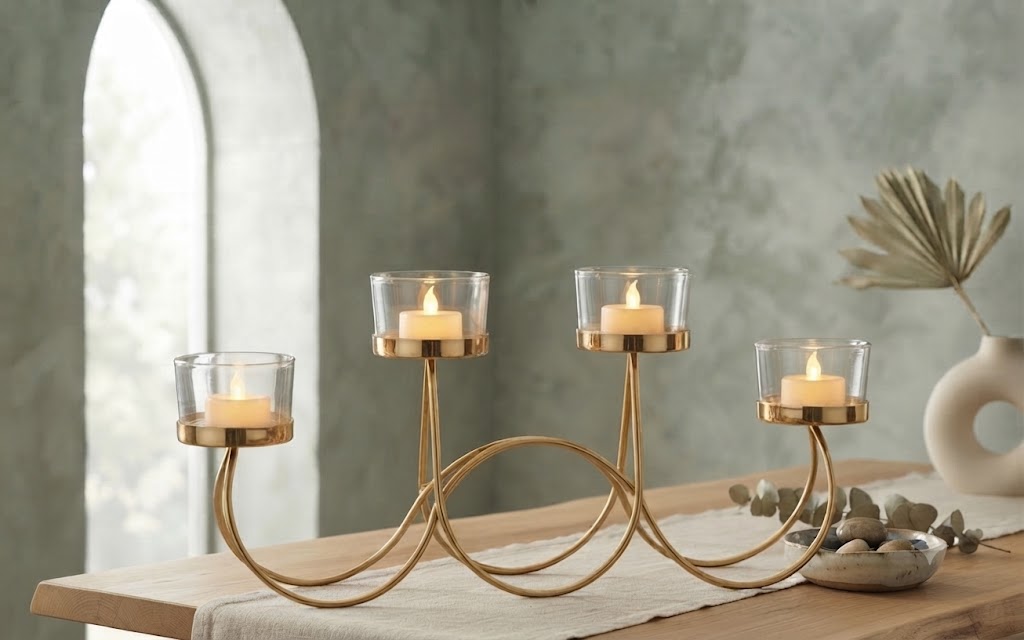 The Radiant Loop Candle Holder