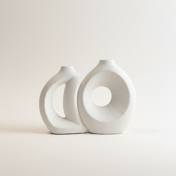 Abstract Circular Vases