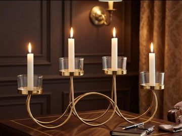 The Radiant Loop Candle Holder