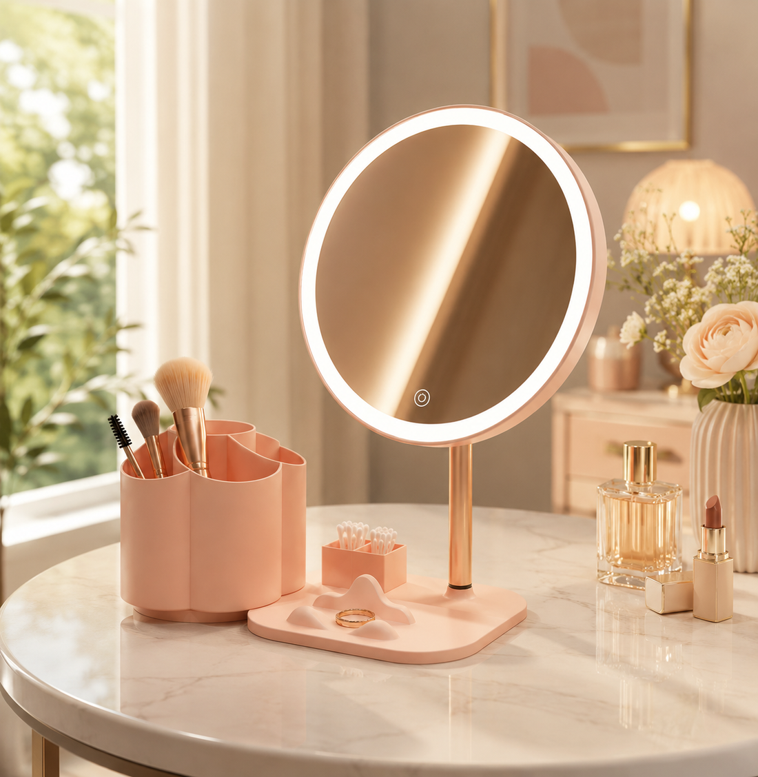 Vanity Mirror Organizer
